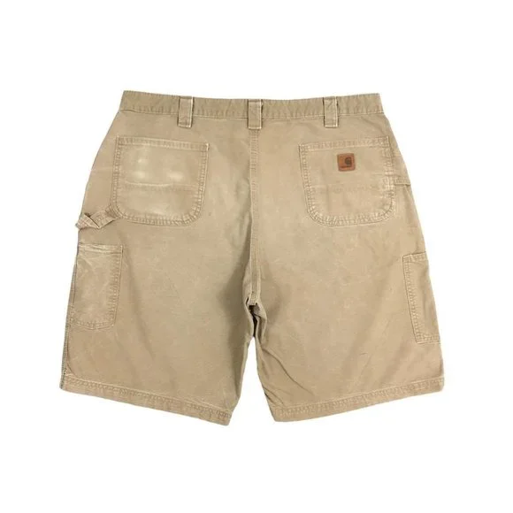 [MLB] Varsity Vintage Carpenter Cotton Cargo Shorts ★人気★ Carhartt | Shorts | Carhartt Mens Cream And Tan Shorts